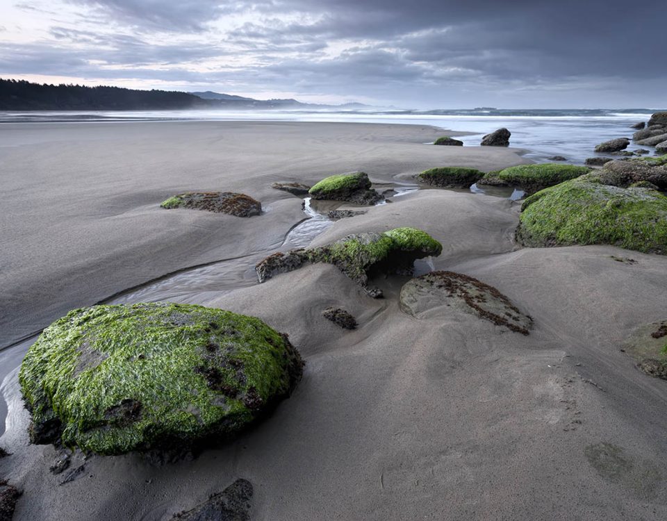 Beautiful beaches in Newport Oregon - a great day trip for guests at Sea and Sand RV Park in Depoe Bay OR